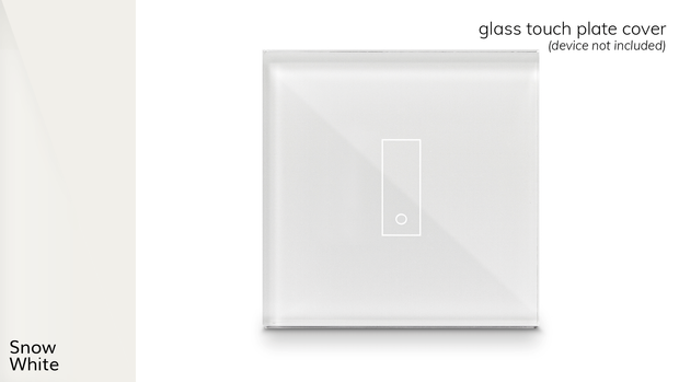 Glass touch plate cover | first-generation iotty