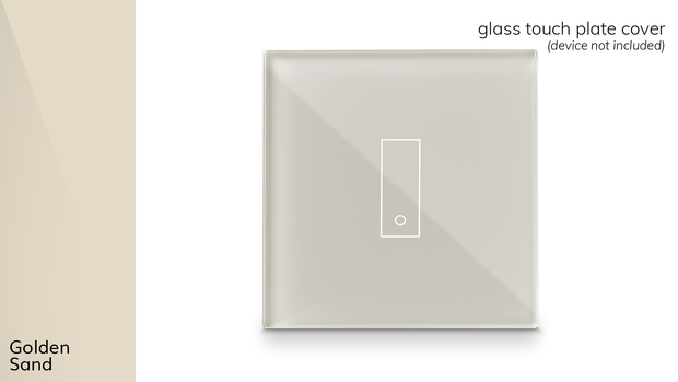 Glass touch plate cover | first-generation iotty