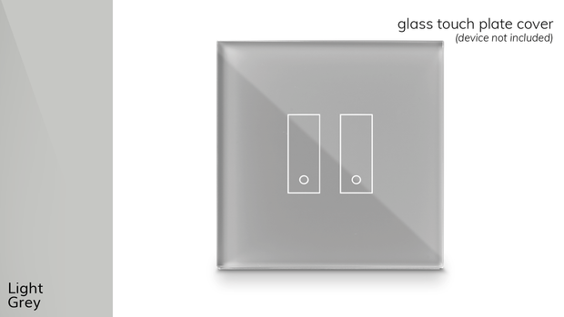 Glass touch plate cover | first-generation iotty